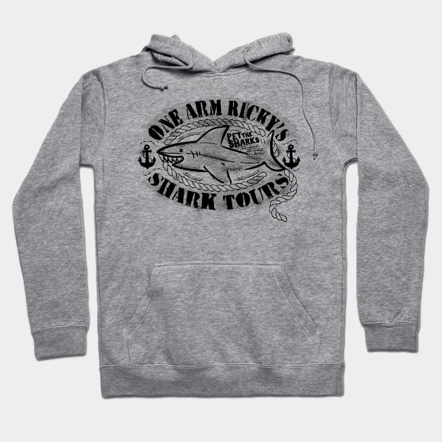 Shark Tours Hoodie by Rockwelder